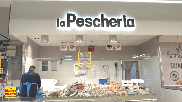 Reparto pescheria Market Ingross